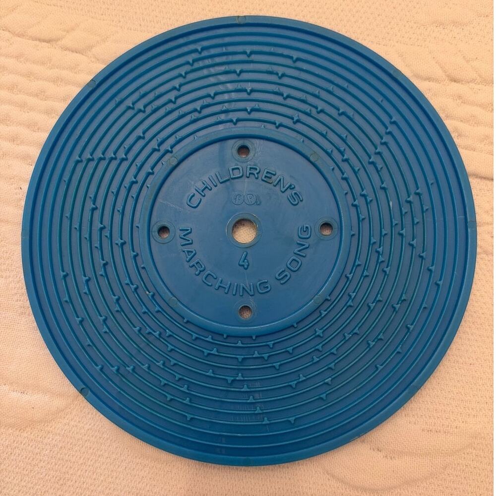 Vintage Fisher Price Music Box Record Player 5 Records Works Read Description - Picture 15 of 16